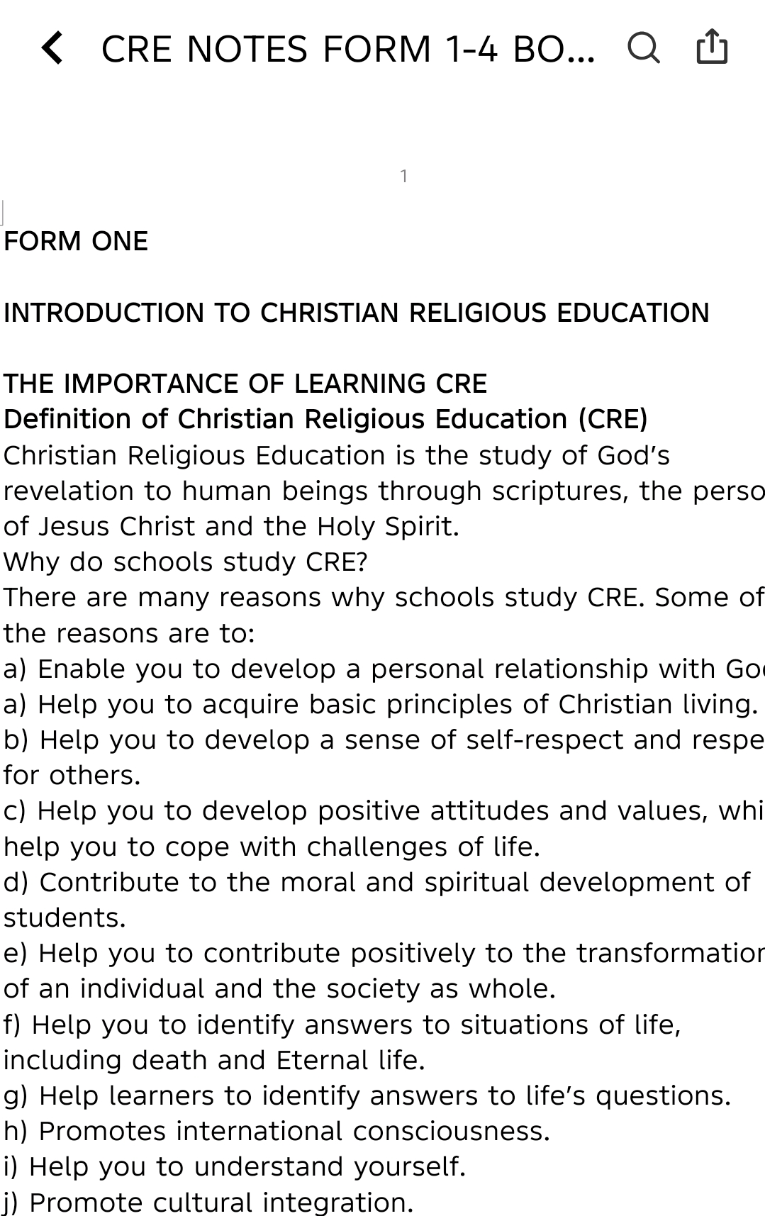 Form 1-4 CRE notes